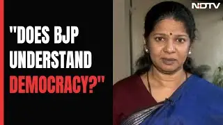 DMKs Kanimozhi After 15 MPs Suspended: Does BJP Understand Democracy?