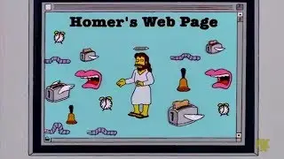 The Simpsons - Homers Web Page