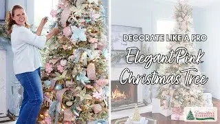 Pink & Blue Christmas Tree Decor I A Guide to Decorating Your Tree Like a Pro