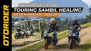 Aprilia SR-GT Sport 200 | Touring dan Explore Desa KiaraSari - Bogor | OtoRider