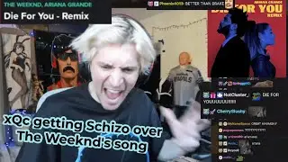 xQc is hate The Weeknd and until he turned his stream silence