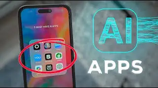 5 MUST HAVE AI Apps for iPhone in 2024