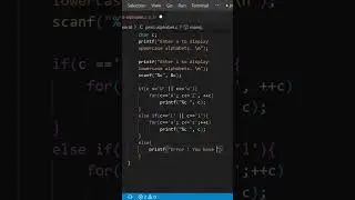 C Programming- C Program to Display Characters from A to Z Using Loop