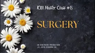 IC101 Master Class #13 - Surgery