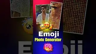 Photo from emoji 😍 || emoji photo generator #tutorial #emoji