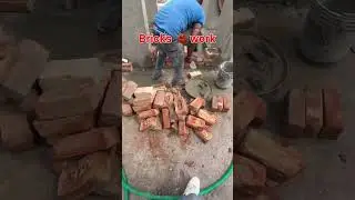 Brick 🧱 work #ytshorts #ytshortsindia #shortsfeed #brickwork #construction #ajmer