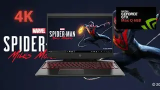 Marvel’s Spider-Man: CORE I7-7700QH | GTX 1060 Max-Q