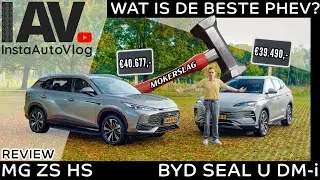 Dubbeltest | MG HS of BYD Seal U DM-i | Wat is de betere PHEV?