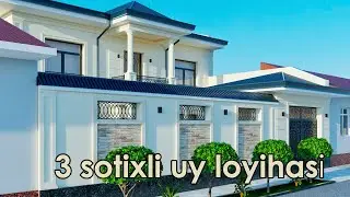 ЎЙ ЛОЙИХАСИ 3 СОТИХ, UY LOYIHASI 3 SOTIX  15X20