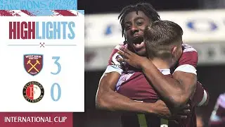 West Ham 3-0 Feyenoord | Mubama Grabs Dazzling Hat-Trick | Premier International Cup Highlights