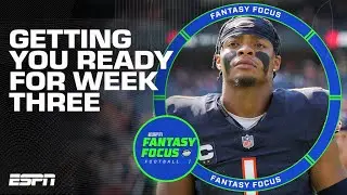 Week 3 Lineup Decisions + TNF Preview  | Fantasy Focus 🏈