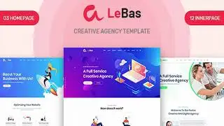 Lebas - Creative Agency PSD Template | Themeforest Website Templates and Themes