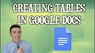 How to Create and Use Tables in Google Docs