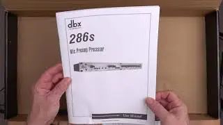 ASMR - Unboxing dbx 286s Preamp