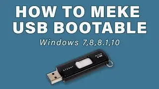 How To Make USB Bootable With Power ISO || How to Create A Windows  Bootable USB Flash drive