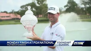 Austin Eckroat gets his 1st PGA Tour win by prevailing at Cognizant Classic in the Palm Beaches