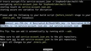 233 Encrypting a Service Account File
