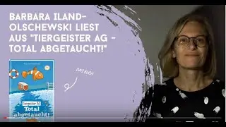 Barbara Iland-Olschewski liest aus Tiergeister AG