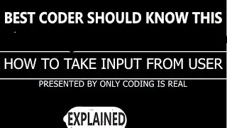 How to take user input in c | User input in c in full course in bangla | Only Coding Is Real