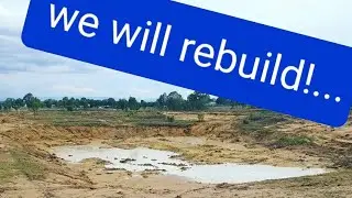 Reconstructing our Farm Pond Dam and stocking with aussie native fish