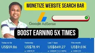 How To Monetize Website Search Bar With Adsense Boost Adsense Revenue 5 Times