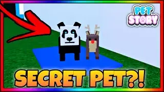 *SECRET PET?!* New Glitch in Pet Story | Roblox