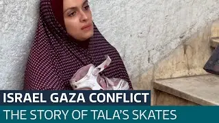 The girl who died still wearing her rollerskates after Gaza missile strike | ITV News