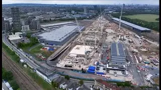 Old Oak Common - mega station starts to grow in London (UK) 23/Dec/2024