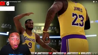 BRONNY SIGHTING IN 2K!! | NBA2K25 Official Gameplay Trailer REACTION