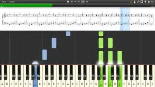 Taylor Swift - Rosemarys Song (The Giver Theme) - Piano tutorial and cover (Sheets + MIDI)