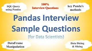 QUESTION 1 - Pandas Interview Questions Series  | Pandas Interview Questions Series For Data Science