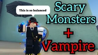 [YBA] Scary Monsters + Vampire In 1v1s (with skill tree)