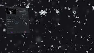 Snow Falling Generator  | Best After Effects Templates 2019