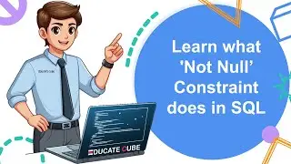 What is Not Null constraint in SQL?