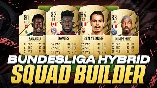 FIFA 22 OVERPOWERED BUNDESLIGA HYBRID SQUAD BUILDER!