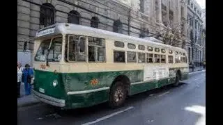 Trolleybuses in Valparaiso, Chile (1950's trolleybuses)