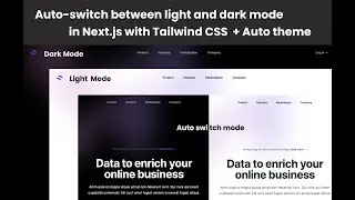 System preference, light and dark theme complete guide in Next.js with Tailwind CSS  #tailwindcss