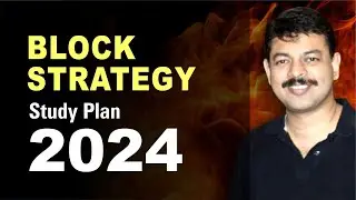 Block Strategy Study Plan for JEE & NEET 2024