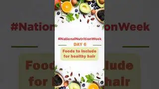 Unlock the secrets to great skin and hair with Day 6 of #NationalNutritionWeek! 😇 #ytshorts