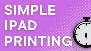 How to print from your iPad, step by step (PDF printing example)