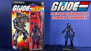 G.I. Joe Classified Retro Cardback COBRA TROOPER Review