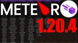 DOWNLOAD: Meteor Hacked Client - FREE - Minecraft Java 1.20.4