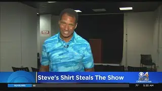 WBZ-TVs Steve Burton Getting A Lot Of Attention For  Aquaman Shirt