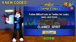 *NEW CODES* ALL NEW WORKING CODES IN BLOX FRUITS 2024 AUGUST! ROBLOX BLOX FRUITS CODES SPIRIT