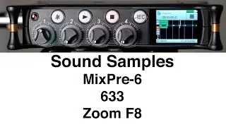 Sound Devices MixPre Sound Samples Comparison