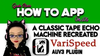 A Classic Tape Echo Machine Recreated VariSpeed on iOS - How To App on iOS! - EP 698 S10