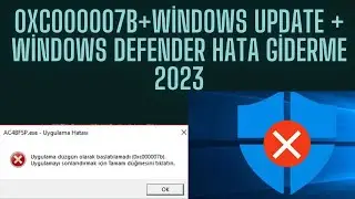 0xc000007b+Windows Update + Windows Defender Troubleshooting 2023