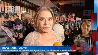 MARÍA SORTÉ celebra 50 años de carrera protagonizando quizá la novela mas importantes de su carrera