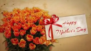 Happy Mother's Day - Animated Card Tulip