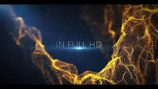 Cinematic Sci-Fi Particles Titles (After Effects)